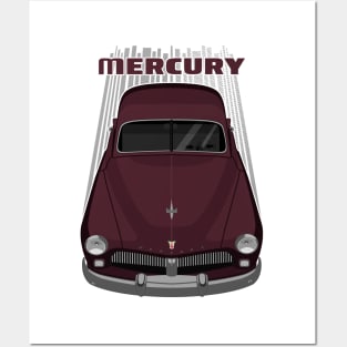 Mercury Coupe 1949 - Maroon Posters and Art